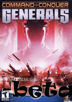 Box art for 5 Star Generals -beta-