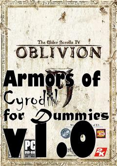 Box art for Armors of Cyrodiil for Dummies v1.0