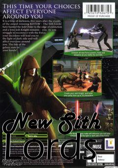 Box art for New Sith Lords