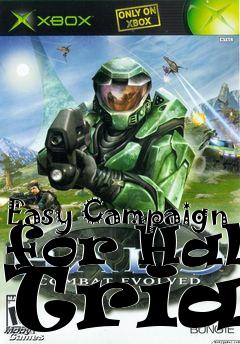 Box art for Easy Campaign for Halo Trial