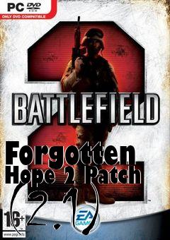 Box art for Forgotten Hope 2 Patch (2.1)