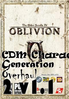 Box art for CDM-Character Generation Overhaul 2 v1.1