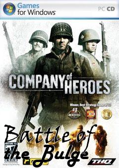 Box art for Battle of the Bulge