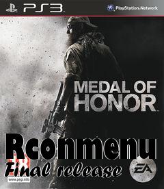 Box art for Rconmenu Final release