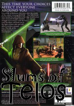 Box art for Slums of Telos