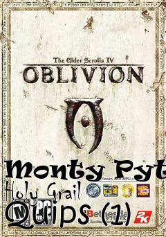 Box art for Monty Python Holy Grail Quips (1)