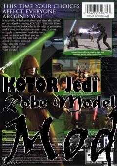 Box art for KOTOR Jedi Robe Model Mod