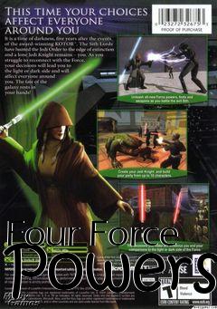 Box art for Four Force Powers