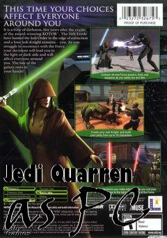 Box art for Jedi Quarren as PC