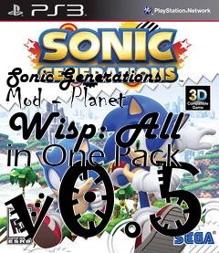 Box art for Sonic Generations Mod - Planet Wisp: All in One Pack v0.5