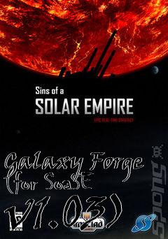 Box art for Galaxy Forge (for SoaSE v1.03)