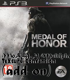 Box art for MoHAA Multiplayer Texture Conversion (add-on)