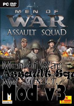 Box art for Men of War: Assault Squad Mod - U.N.I.T. Mod v3