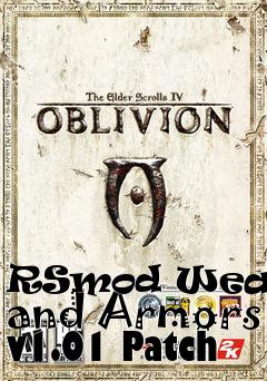 Box art for RSmod Weapons and Armors v1.01 Patch