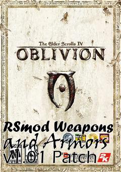 Box art for RSmod Weapons and Armors v1.01 Patch