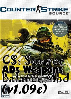 Box art for CS: Source ADs Weapons Balance Mod (v1.09c)
