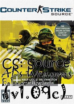 Box art for CS: Source ADs Weapons Balance Mod (v1.09c)