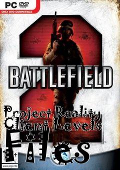 Box art for Project Reality Client Levels Files