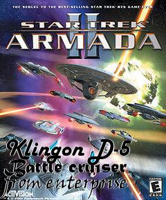 Box art for Klingon D-5 Battle cruiser from enterprise