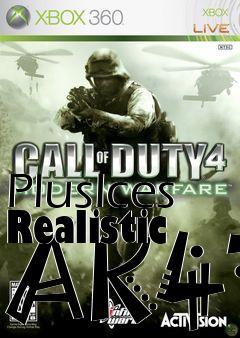 Box art for PlusIces Realistic AK47