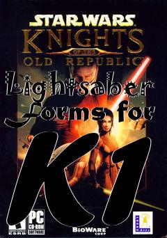 Box art for Lightsaber Forms for K1