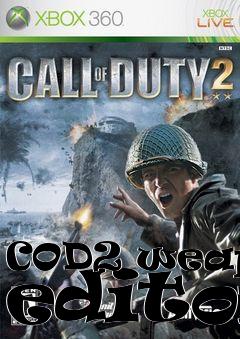 Box art for COD2 weapon editor