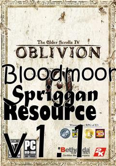 Box art for Bloodmoon Spriggan Resource v1.1