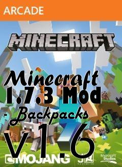 Box art for Minecraft 1.7.3 Mod - Backpacks v1.6