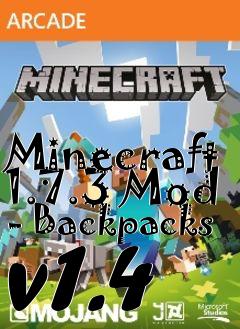 Box art for Minecraft 1.7.3 Mod - Backpacks v1.4