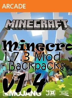 Box art for Minecraft 1.7.3 Mod - Backpacks v1.4