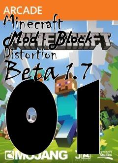 Box art for Minecraft Mod - Block Distortion Beta 1.7 01