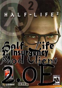 Box art for Half-Life 2: Insurgency Mod Client 2.0E