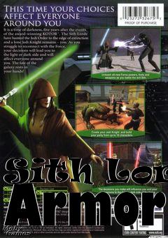 Box art for Sith Lord Armor