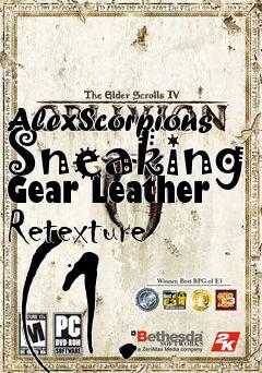 Box art for AlexScorpions Sneaking Gear Leather Retexture (1.