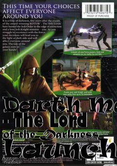 Box art for Darth Maul - The Lord of the Darkness Launcher