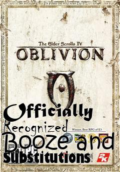 Box art for Officially Recognized Booze and Substitutions