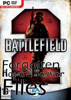 Box art for Forgotten Hope 2 Server Files