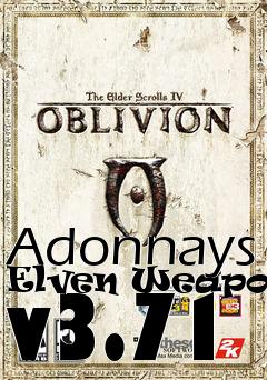 Box art for Adonnays Elven Weaponry v3.71