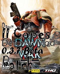 Box art for Dawn of War II Copes Defense Mod 0.3.7 Beta Patch