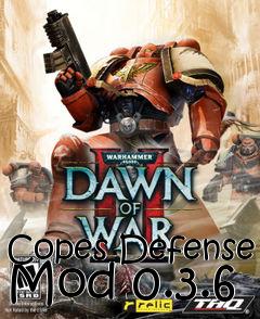 Box art for Copes Defense Mod 0.3.6