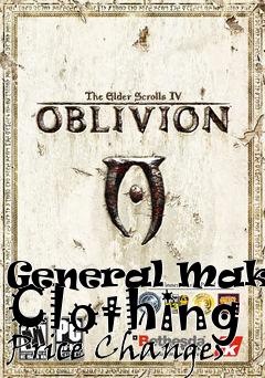 Box art for General Makiis Clothing Price Changes