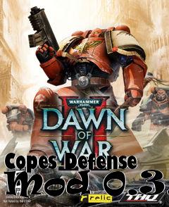 Box art for Copes Defense Mod 0.3.3