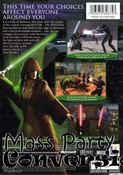 Box art for Mass Party Conversion