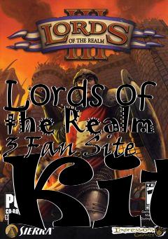 Box art for Lords of the Realm 3 Fan Site Kit