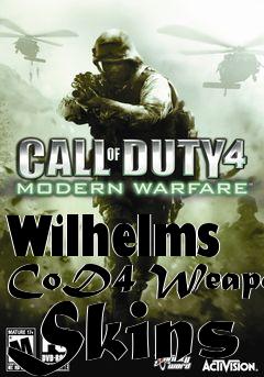 Box art for Wilhelms CoD4 Weapon Skins