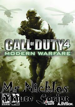 Box art for Mr Nickles Mute Script