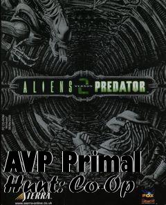 Box art for AVP Primal Hunt: Co-Op