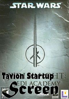 Box art for Tavion Startup Screen