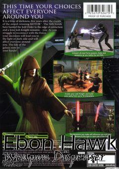 Box art for Ebon Hawk Weapon Dispenser