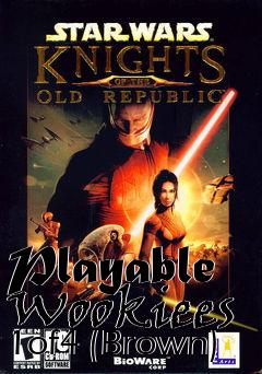 Box art for Playable Wookiees 1of4 (Brown)